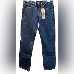 Levi’s 505 Regular Men's Blue Straight Leg Jeans Size 31 X 32 NWT
